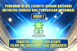 UIN Surakarta raih  juara 2 kategori Galeri Investasi BEI teraktif