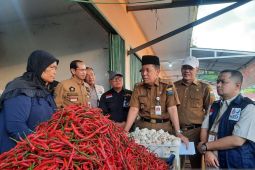 Pemprov Jambi lakukan pemantauan  harga bahan pangan di pasar