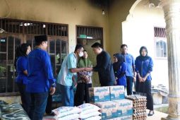 Berkah Ramadhan, Ricky Anthony berikan tali asih pada korban kebakaran di Langkat