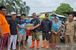 Wabup Bekasi tinjau lokasi banjir di Puri Mutiara Indah Karangraharja