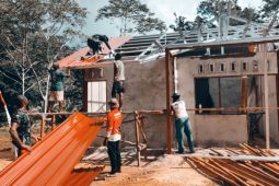 Satgas TMMD Kodim 1708 Biak sebut progres fisik bangunan rumah warga 80 persen