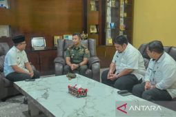 Wali Kota Padangsidimpuan terima kunjungan Dandim 0212/TS