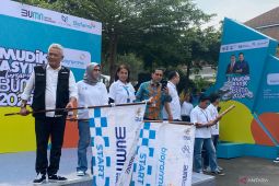 Bio Farma menyiapkan 450 kursi bus mudik gratis bersama BUMN