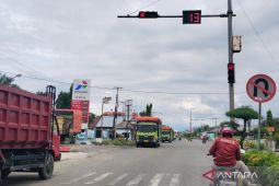 Dishub Mukomuko hidupkan kembali lampu pengatur lalu lintas