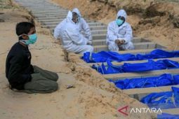 40 jasad dievakuasi dari kuburan massal di Gaza