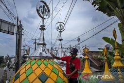 Penjualan kubah masjid di Kabupaten Bandung Barat meningkat
