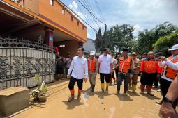 Wapres meminta kebutuhan makanan di posko pengungsi banjir diperhatikan