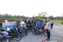 Polres Belitung berhasil bubarkan aksi balap liar