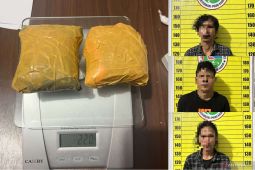 Polda Kalbar menangkap tiga pengedar sabu di Kubu Raya