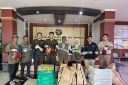 Karantina Malut amankan 243 satwa liar endemik Papua di KM Sinabung
