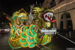 Parade Musik Patrol di Surabaya