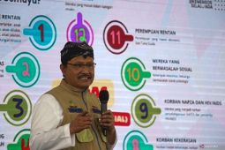 Mensos sosialisasi program prioritas Presiden di Jombang