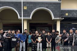 Polisi tangkap tujuh remaja yang diduga terlibat tawuran di Jakpus pada Minggu dini hari