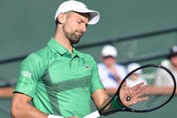 Novak Djokovic tersingkir pada laga pembukanya di Indian Wells