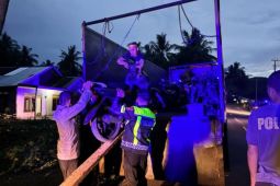 Polres Majene amankan 25 kendaraan balap liar