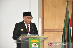 Bupati sampaikan salam perpisahan di rapat paripurna HUT Mandailing Natal