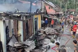 Kebakaran hanguskan 10 rumah di Padang Pariaman