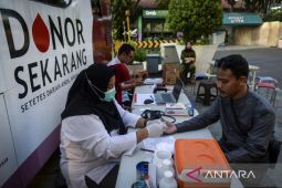 Donor darah keliling PMI Kota Tangerang di bulan Ramadhan