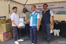 Jasamarga Kunciran Cengkareng salurkan bantuan korban banjir Bekasi