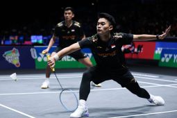 Kalahkan pasangan Taiwan, Leo/Bagas lolos babak kedua All England