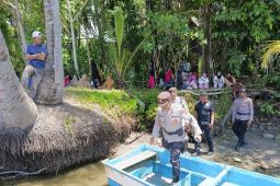 Polres Bursel bantu pencarian bocah 11 tahun yang diduga dimakan buaya