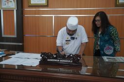 Gubernur Bengkulu teken kerja sama optimalisasi pajak daerah