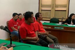 Empat terdakwa kurir sabu-sabu 40 kg diadili di PN Medan, terancam hukuman mati