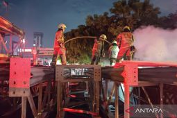 Kerugian akibat kebakaran proyek LRT di Jaktim mencapai Rp10 juta