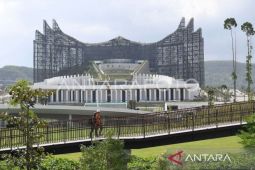 Video banjir di depan Istana Garuda IKN hoaks!