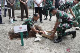 Kodam Pattimura bangun fasilitas air bersih untuk 440 rumah warga Desa Jamilo Maluku