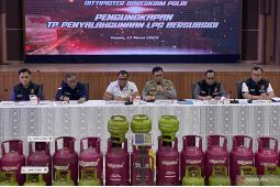 Polri tetapkan lima tersangka kasus penyuntikan LPG di Jabar dan Jateng