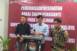 Calon Bupati Tasikmalaya pengganti untuk PSU menjalani tes kesehatan
