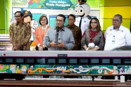 Kemenekraf dan KAI hadirkan karakter komik lokal di stasiun dan gerbong kereta