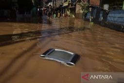Banjir merendam Cimanggung Sumedang
