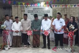 Bupati Bantul meresmikan kegiatan padat karya infrastruktur APBD 2025