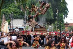 Festival Ogoh-Ogoh Singasana 2025 di Tabanan Bali