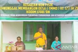Satgas TMMD ke-123 Biak edukasi kesehatan warga Kbusdori cegah stunting