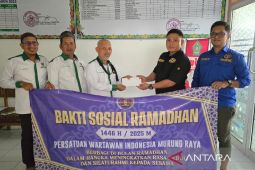 PWI Murung Raya salurkan bantuan lewat Baznas agar tepat sasaran