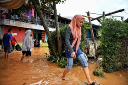 Alih fungsi bantaran sungai Cimande disebut menjadi sebab banjir Sumedang