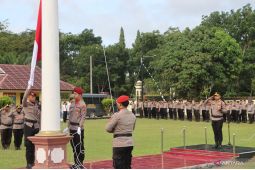 Polres Bangka Tengah gelar upacara HKN