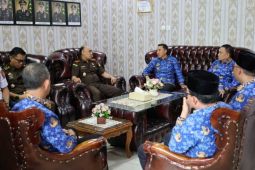 Perkuat sinergi, Bupati dan Wabup Lampung Barat kunjungi Kantor Forkopimda