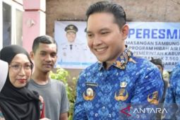 Pemkab Cianjur memberikan bantuan 2.560 sambungan air gratis