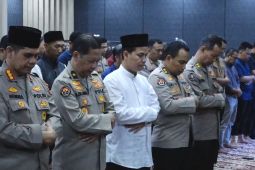 Polri gelar shalat gaib bagi tiga personel yang gugur di Way Kanan