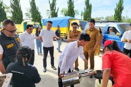 Polres Humbahas cek SPBU jelang mudik Lebaran