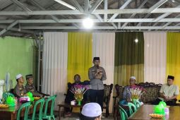 Kapolres HST beri pesan kamtibmas ke santri Nurul Muhibbin Ilung