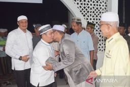Safari Ramadhan perdana Pemkab Palas di Masjid Nurul Huda Desa Ampolu