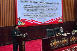 Wabup Murung Raya tanggapi pandangan enam fraksi DPRD terhadap tiga raperda