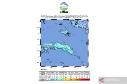 BMKG minta warga Seram Timur tenang gempa tak  berpotensi tsunami