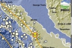 Gempa magnitudo 5,5 mengguncang Tapanuli Utara