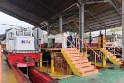 KAI Sumut siapkan 26 lokomotif pada angkutan  Lebaran 2025